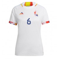 Belgium Axel Witsel #6 Replica Away Shirt Ladies World Cup 2022 Short Sleeve